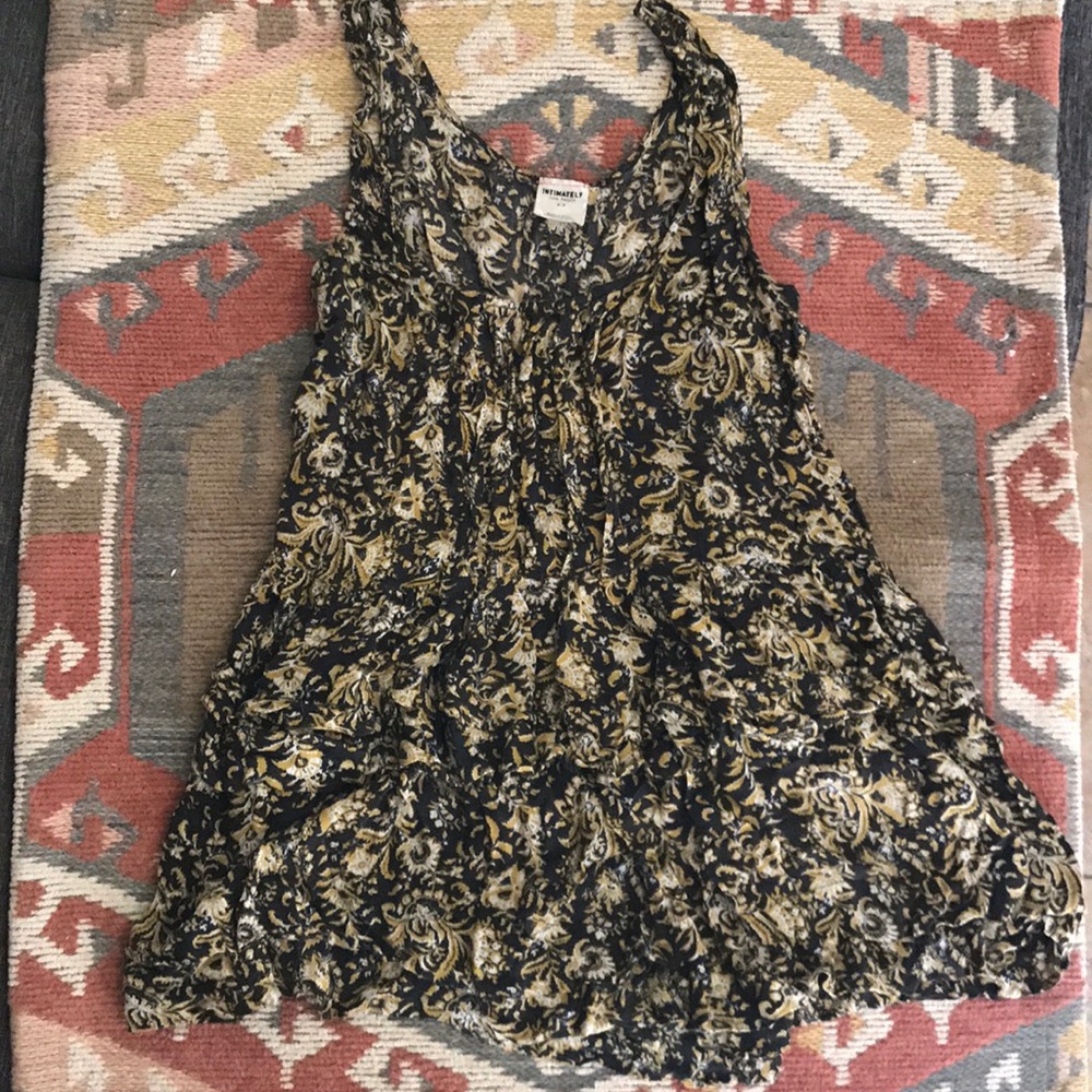 🔴Intimately Free People Printed Ruffle Tank Top🔴